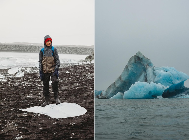 Diamond beach Iceland glacier lagoon
