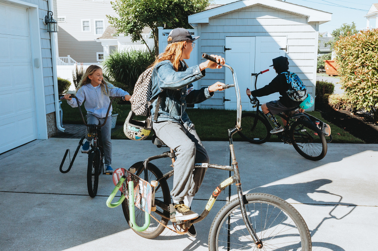 riding bikes in ocnj