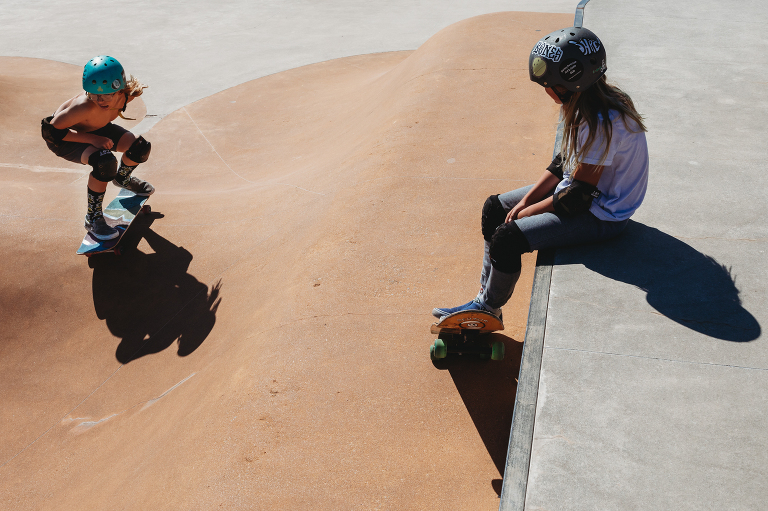 brothers at the skate park ocean city