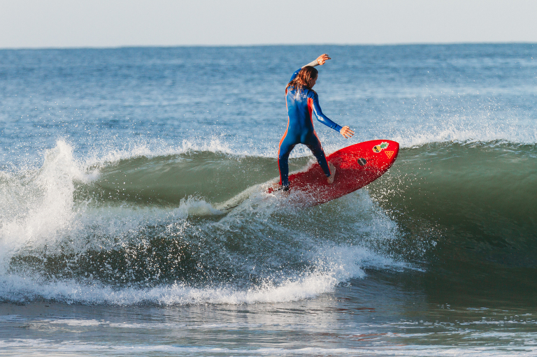 ocean city nj morning surf