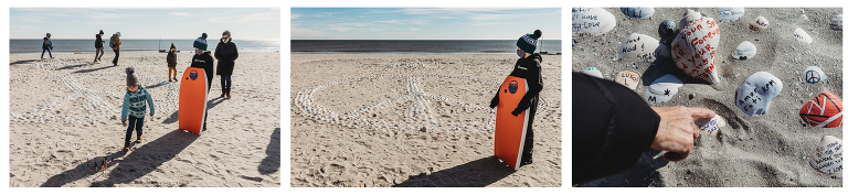 North Street Beach Ocean City Peace Sign