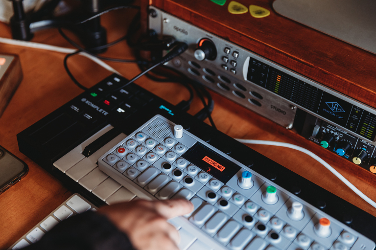 at home recording studio interior design