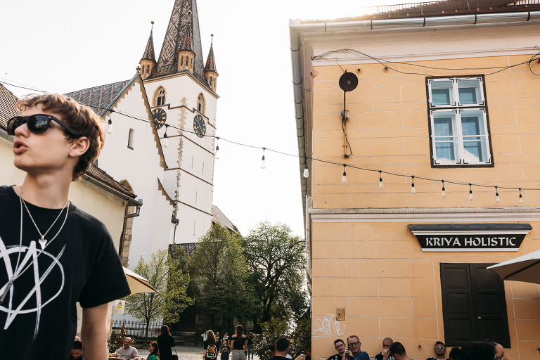 Sibiu Romania large square