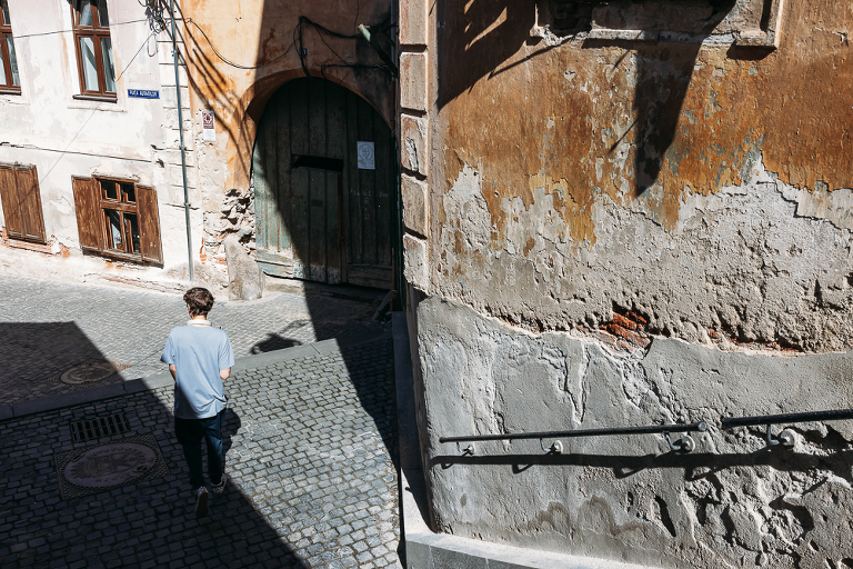 hard light Sibiu Romania 