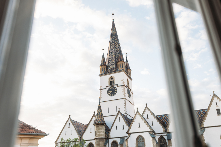 Sibiu Romania Lutheran church